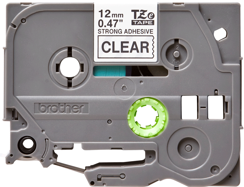 Cassette à ruban pour étiqueteuse TZe-S131 Brother originale – Noir sur transparent, 12 mm de large 2